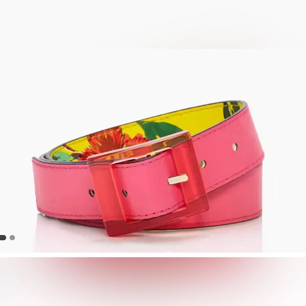 Kate Spade Reversible Printed Trouser Belt - Picture 4 of 12